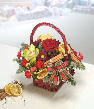 small christmas baskets