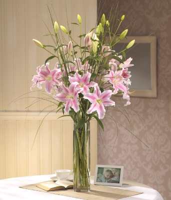 Luxury Lily Vase