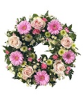 Wreath   pinks