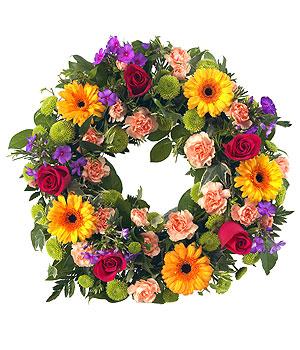 Wreath   Bright Colours